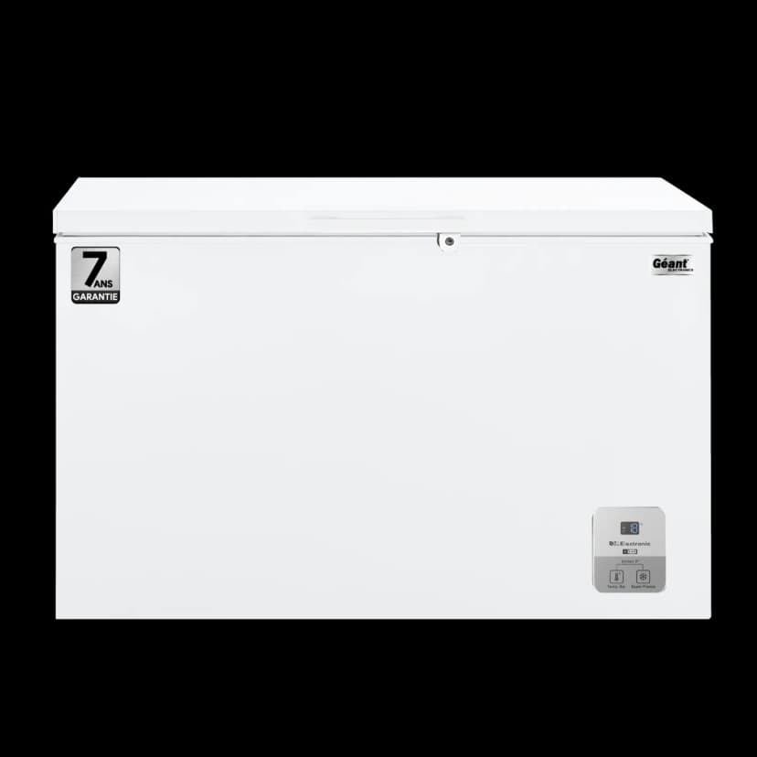 Congélateur horizontal GN-CFH-400B — photographie du catalogue officiel Géant