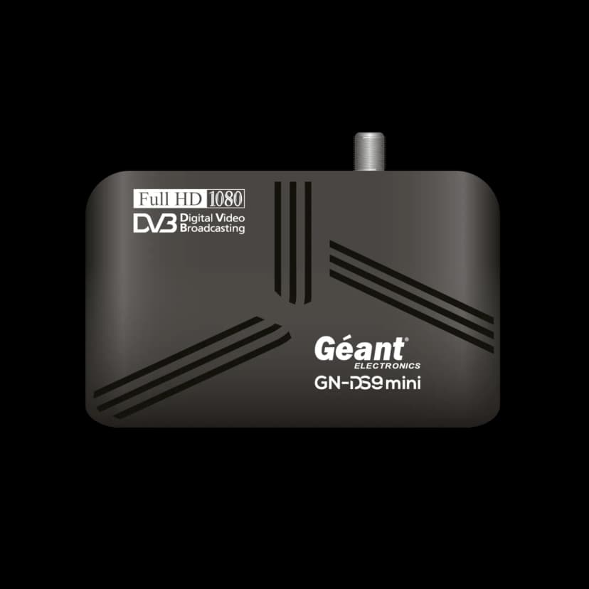 Récepteur Satellite HD 1080p GN-DS9MINI — photographie du catalogue officiel Géant