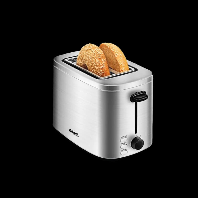 Grille-pain GN-TA01311-GS — photographie du catalogue officiel Géant