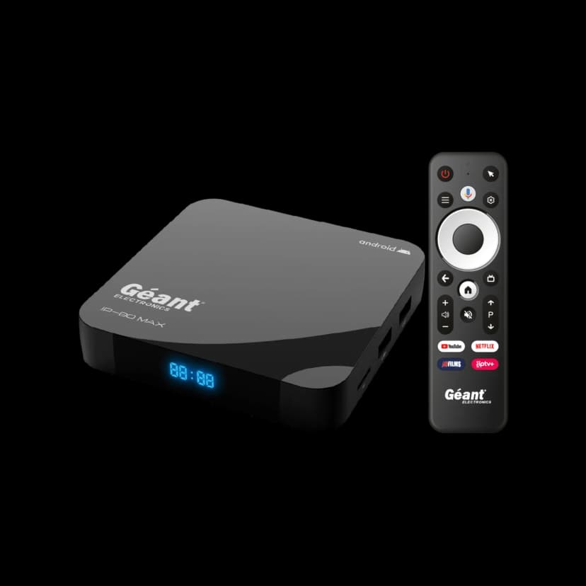 TV BOX IP-80 MAX IP-80 MAX — photographie du catalogue officiel Géant